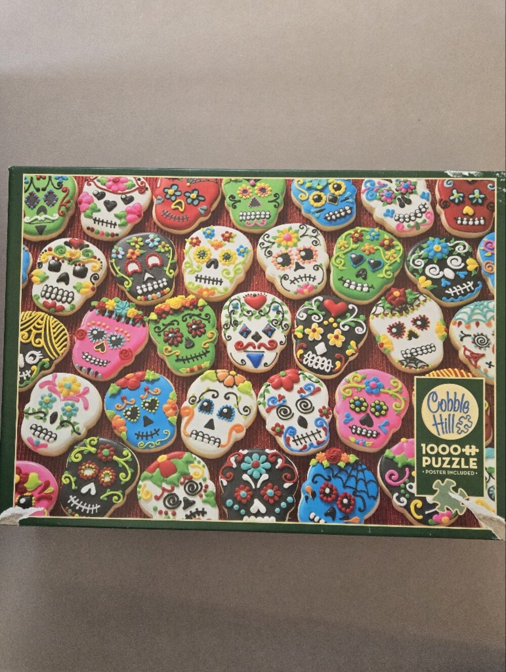 Cobble Hill, Sugar Skull Cookies, 1000 Piece Puzzle